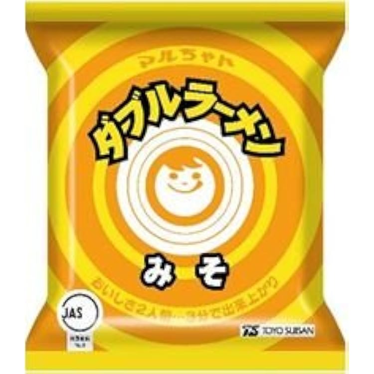 Amazon.co.jp: マルちゃん ダブルラーメン しお 166g×15個 : 食品